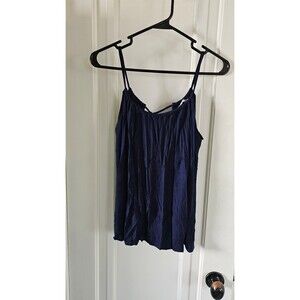 Old Navy Strap Tank Top dk blue, womens sz M